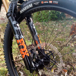 Hope HB916 Carbon Shimano XT Build - H3, Silver Hardware