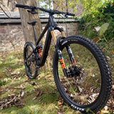 Hope HB916 Carbon Shimano XT Build - H3, Silver Hardware