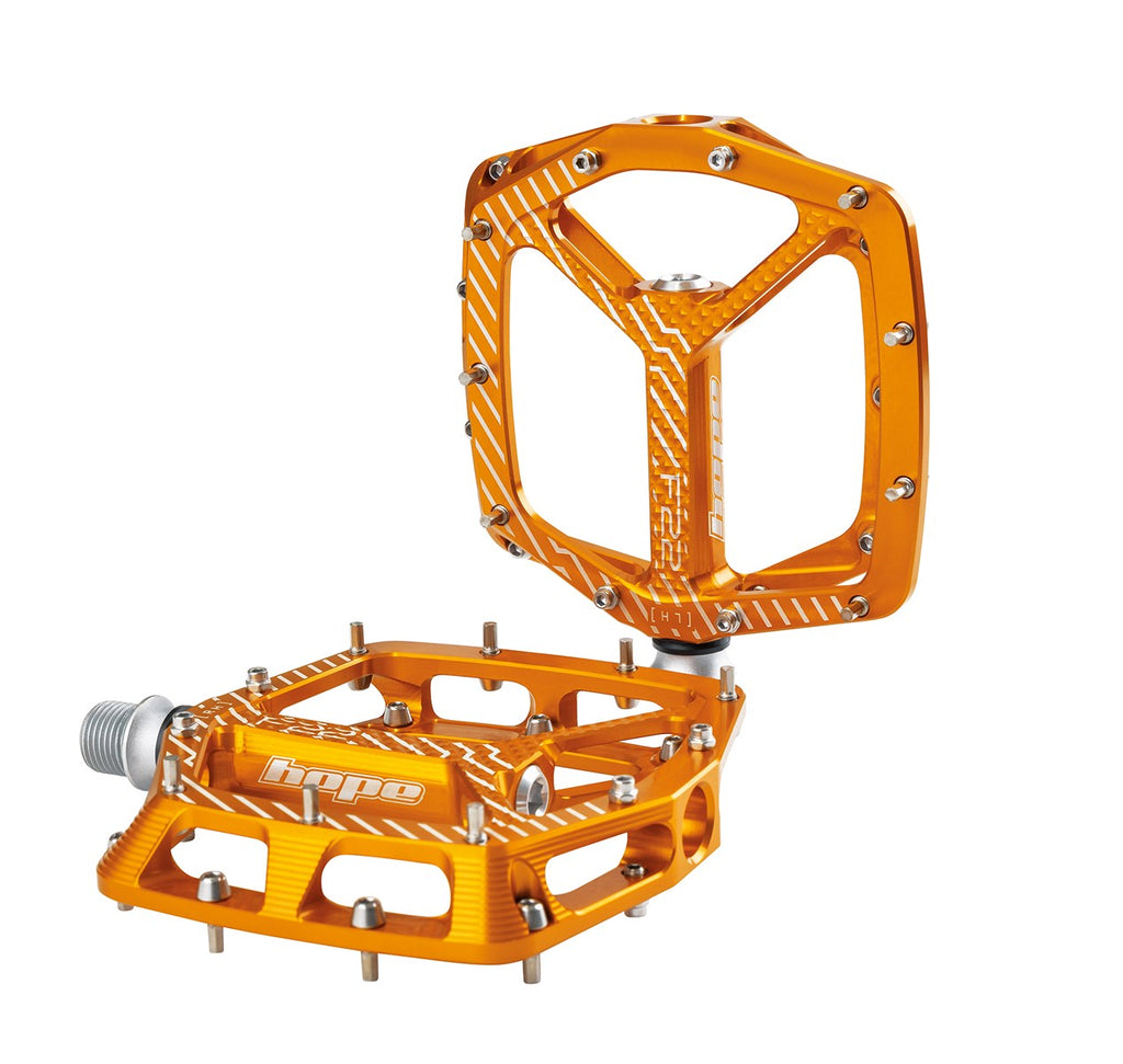 hope f20 pedalen Hope F22 Flat Pedals – Pedals Bike Care
