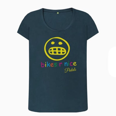 Pedals 'Bikes R Nice' Ladies Tee