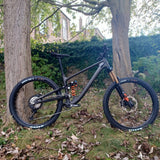 Hope HB916 Carbon Shimano XT Build - H3, Silver Hardware